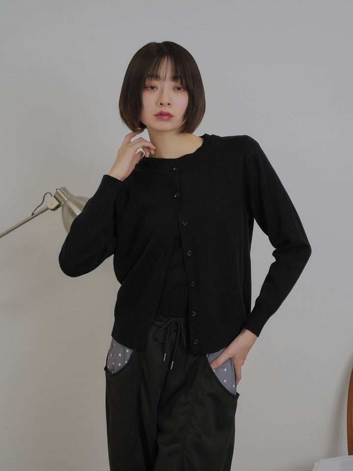 knit cardigan set【 1/15 発売 】