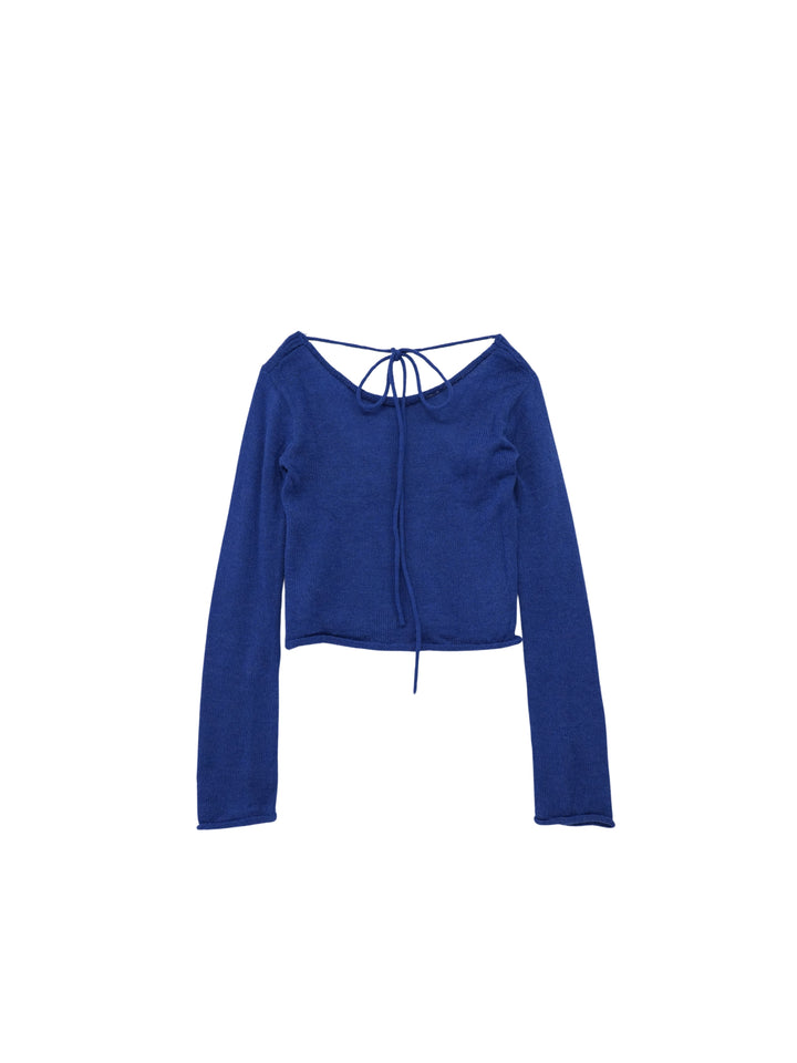 【9月19日発売予定】tie ribbon knit