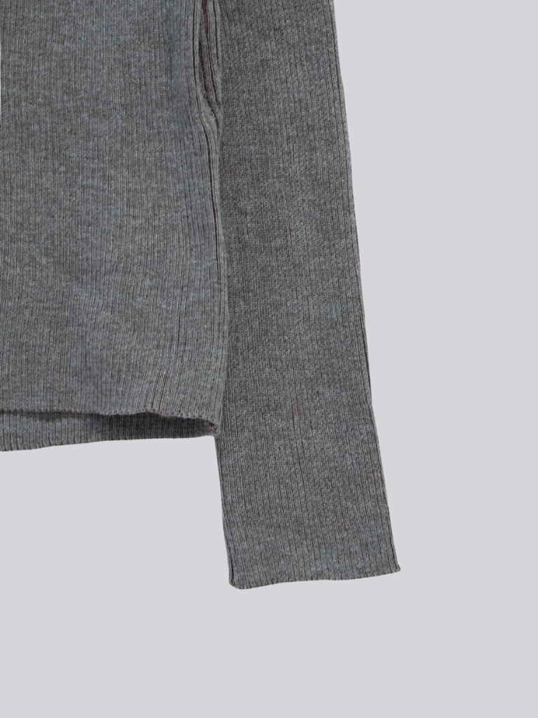 【 10月上旬発送予定 】layered rib knit top