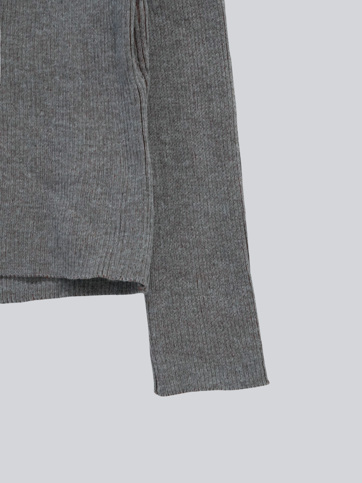 【 10月上旬発送予定 】layered rib knit top