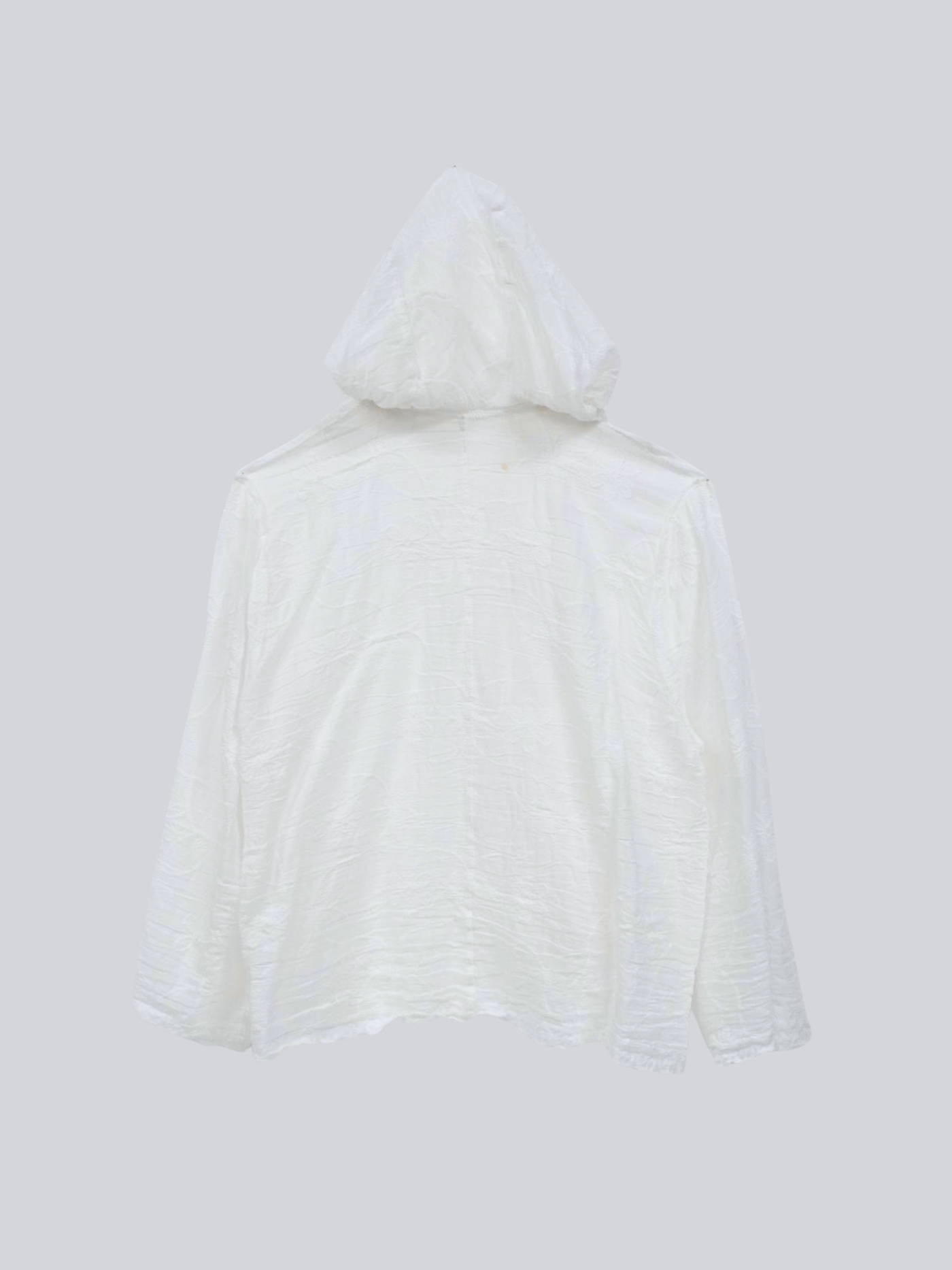 embroidery lace hoodie