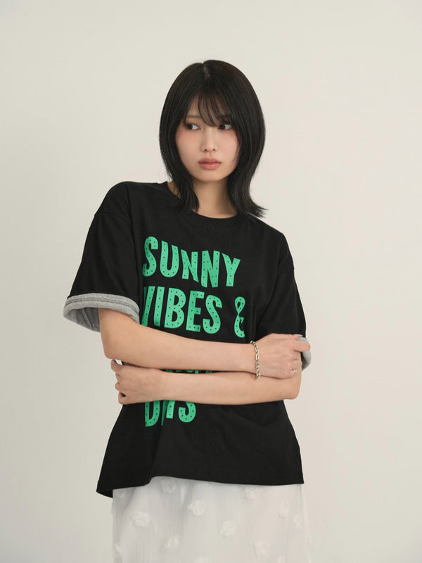 logo rollup tee