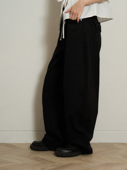 ribbon pocket pants