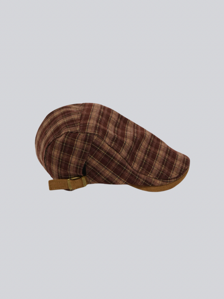 plaid hunting cap