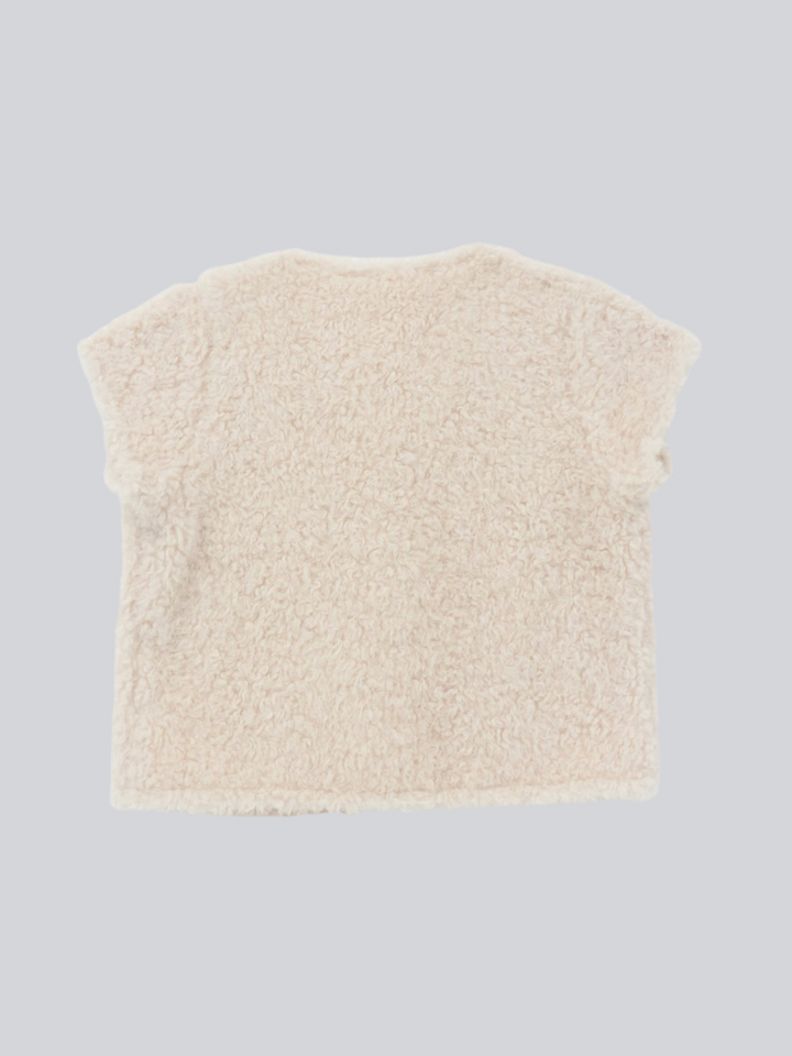 fur knit vest【 1/15 19時発売 】