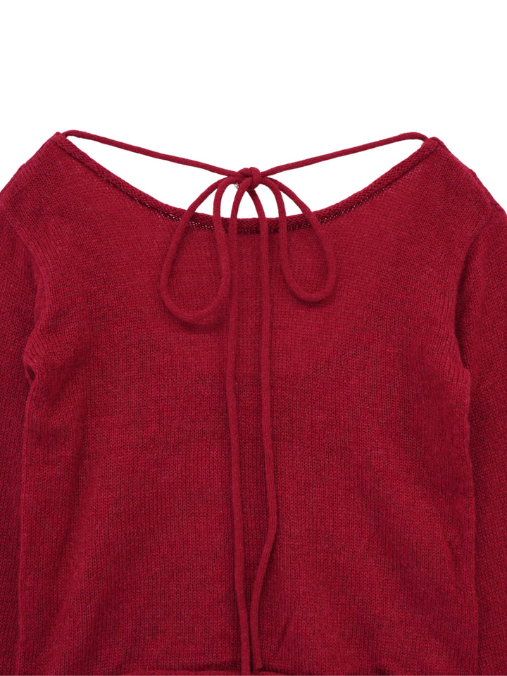【9月19日発売予定】tie ribbon knit