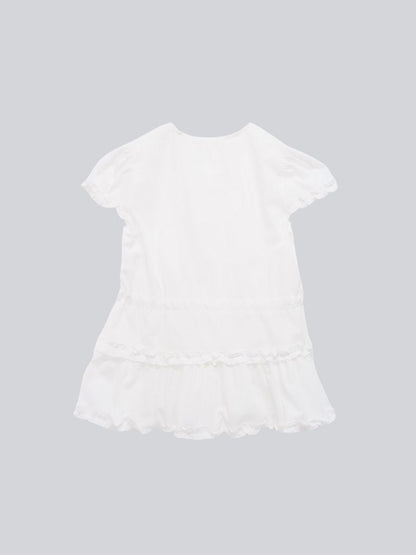 hem frill blouse