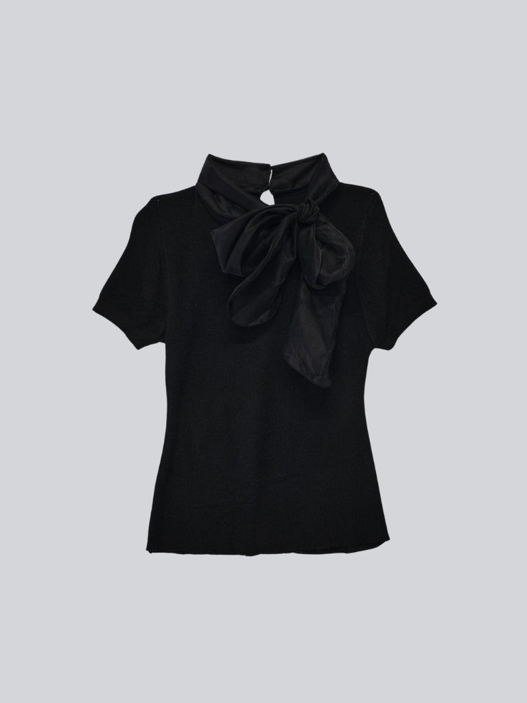 volume ribbon tops