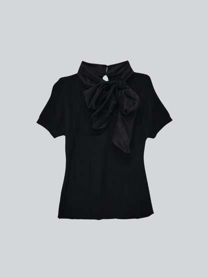 volume ribbon tops
