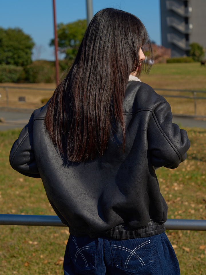 mouton jacket