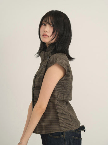 check button short sleeve