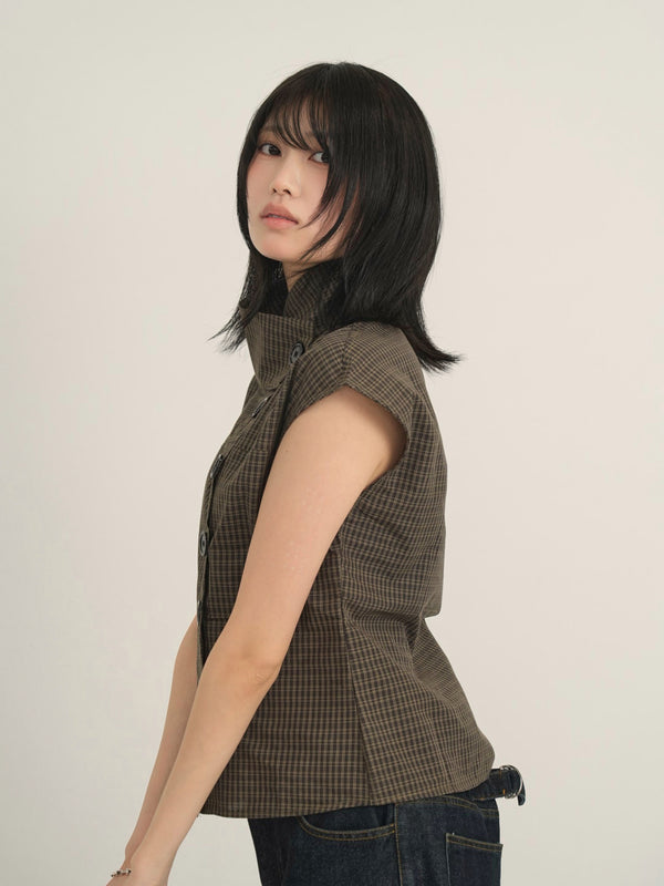 check button short sleeve
