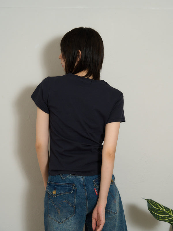 military button tee