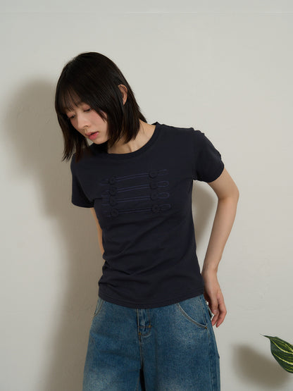military button tee