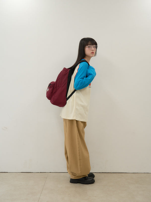 wide color pants