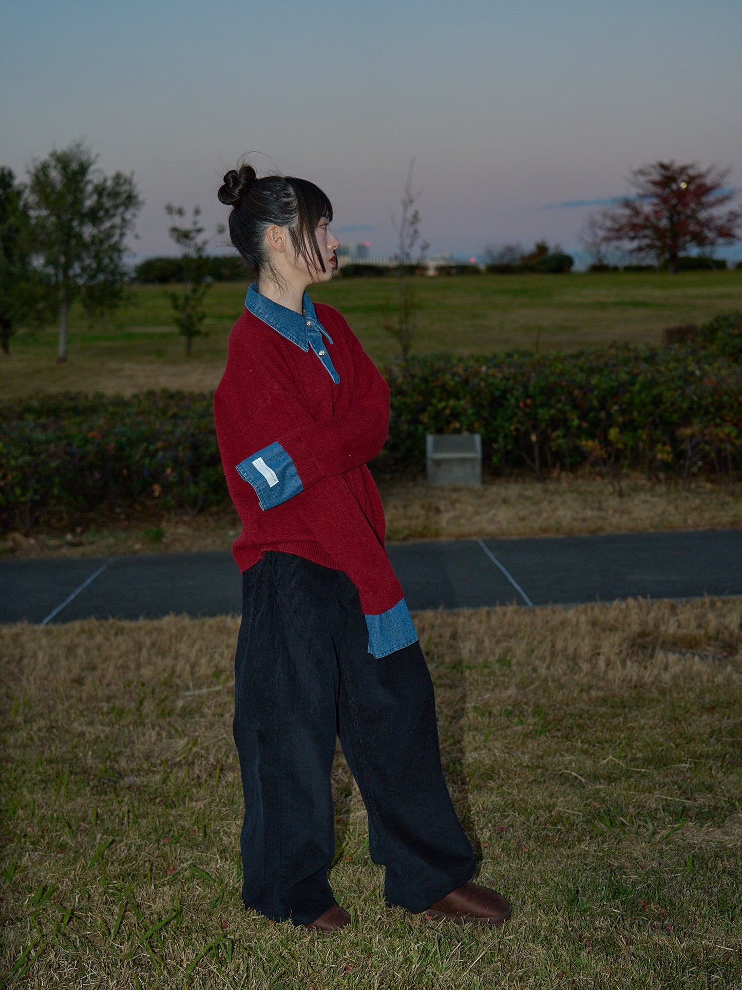 corduroy bootcut pants