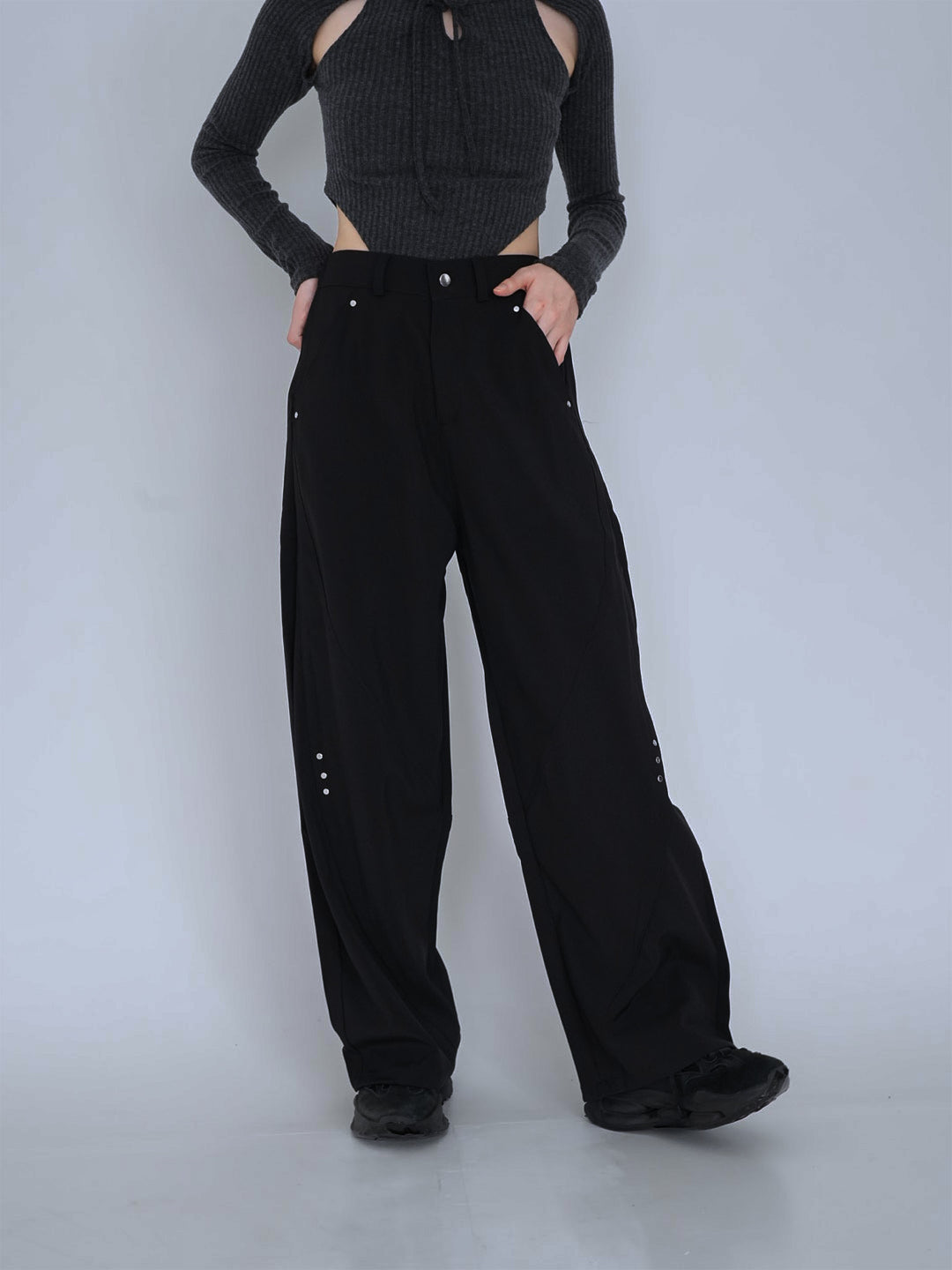 【8月29日発送予定】stitched wide pants