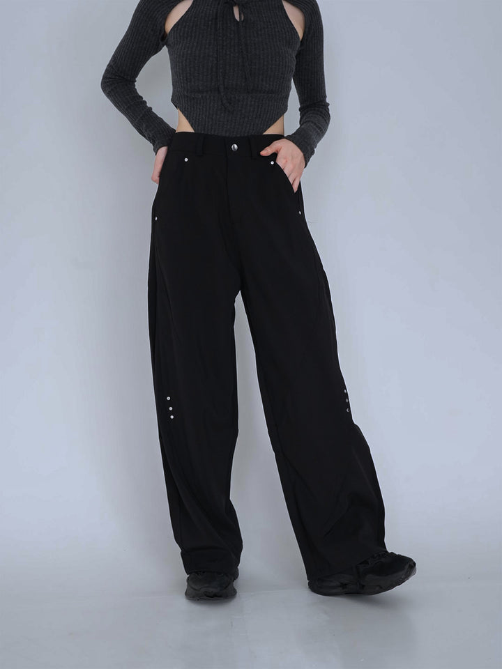 【8月29日発送予定】stitched wide pants