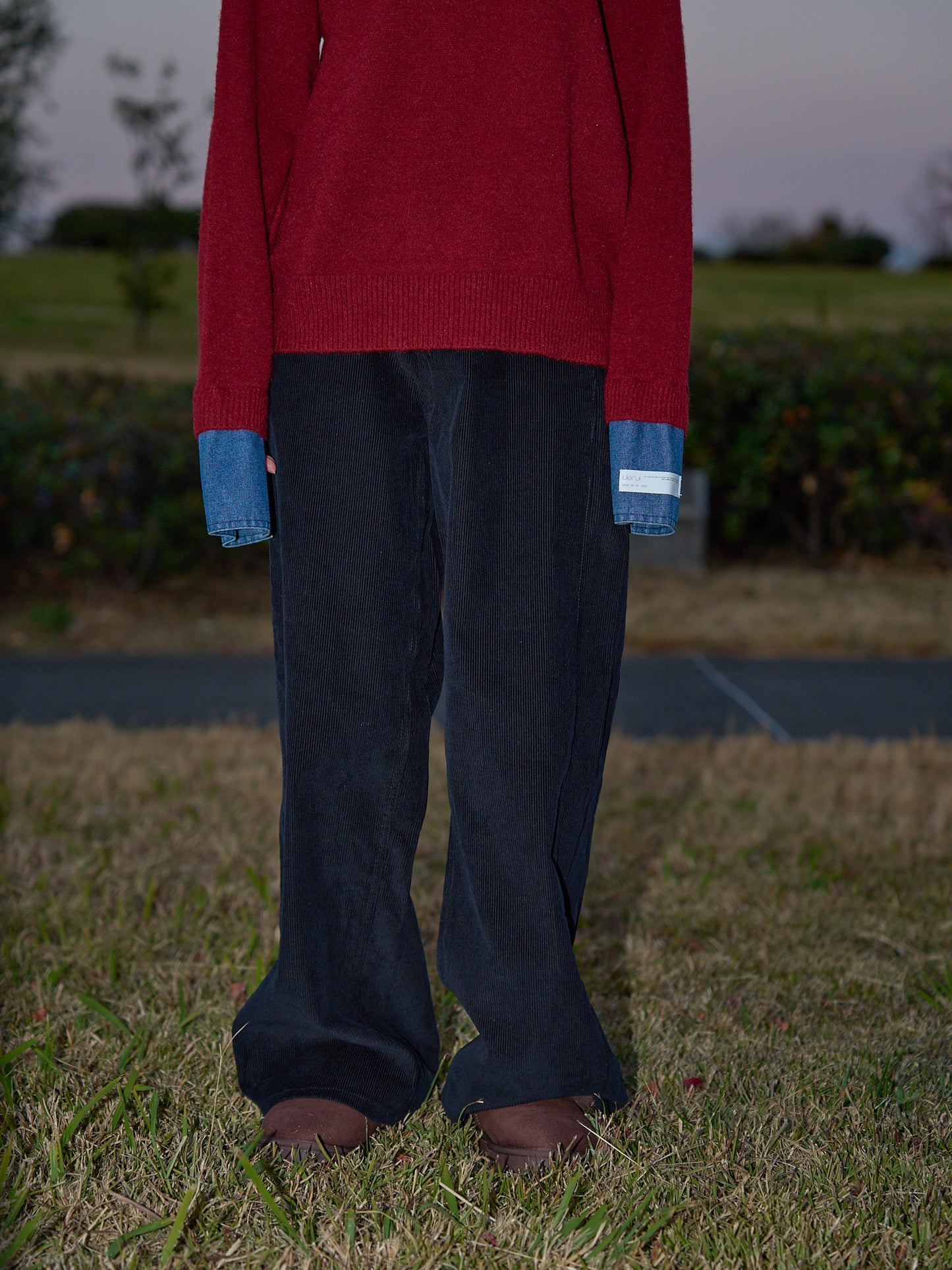 corduroy bootcut pants