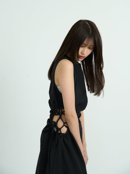 waist side hole one piece