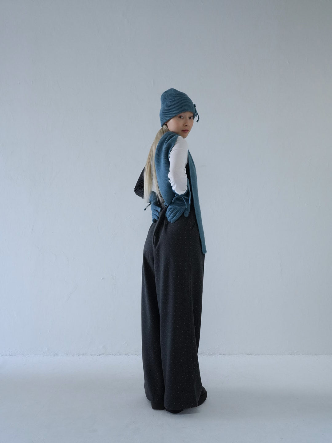 【10月中旬発送予定】ribbon knit 3piece set