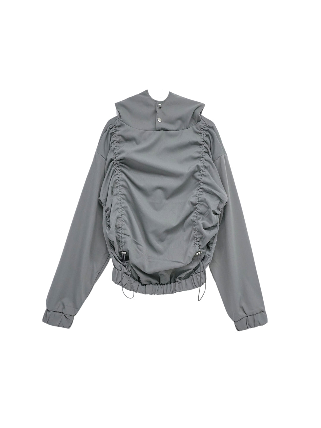 【9月10日発送予定】drawstring gather hoodie