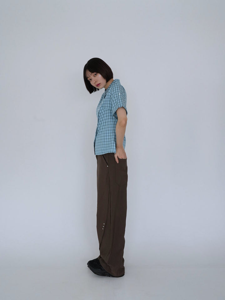 【8月29日発送予定】stitched wide pants