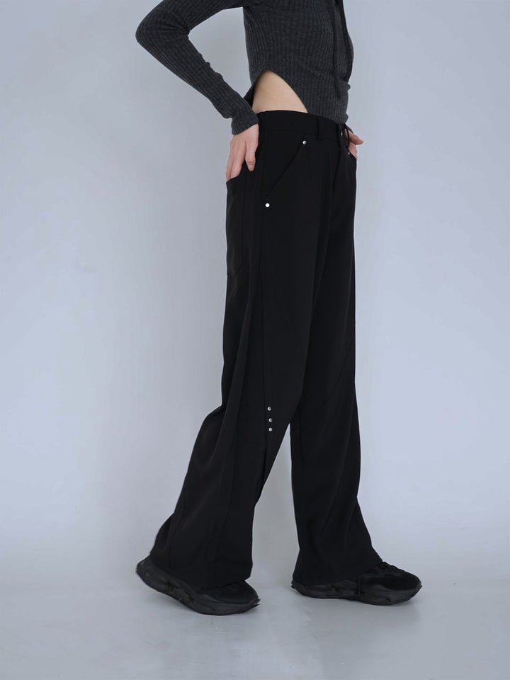 【8月29日発送予定】stitched wide pants