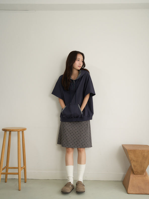 check hood tee