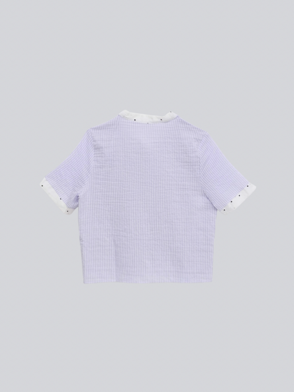 stripe dot shirt