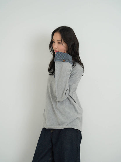 border henley long sleeve tee