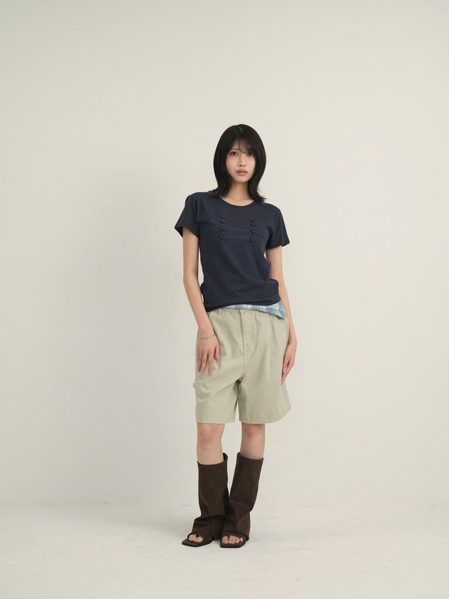 military button tee