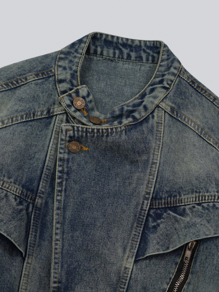 short denim jacket【1/15発送予定】