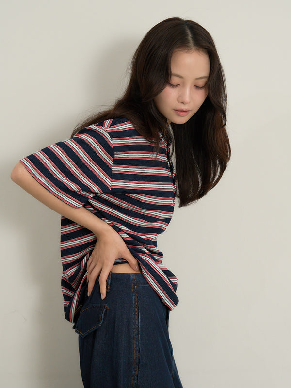 border henley tee