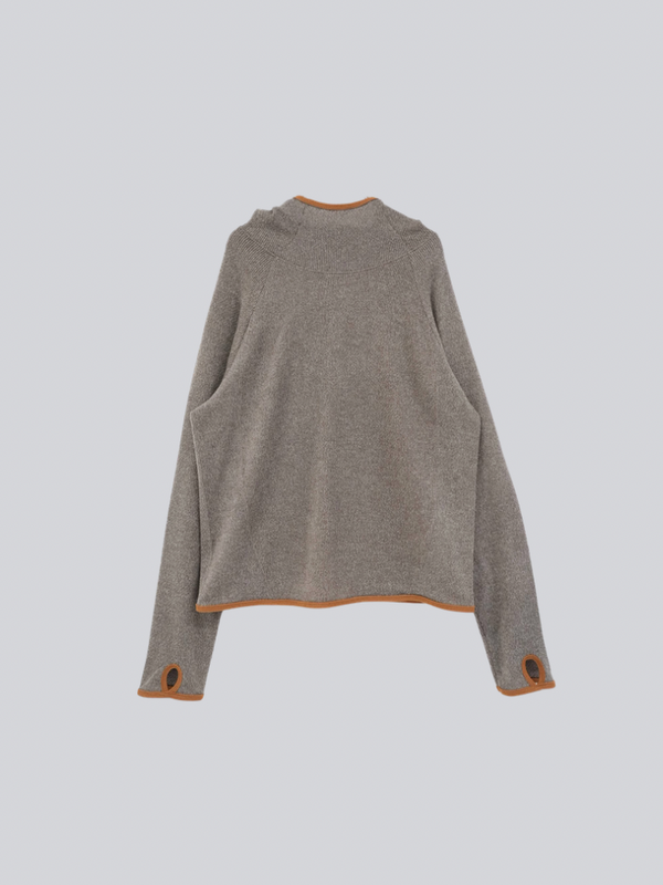 リブ ロングTシャツ 大人カジュアル レディース Uenui