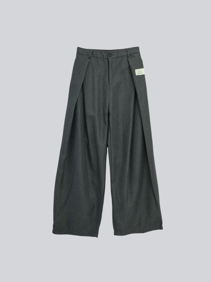【 10月上旬発送予定 】pleated wide leg trousers
