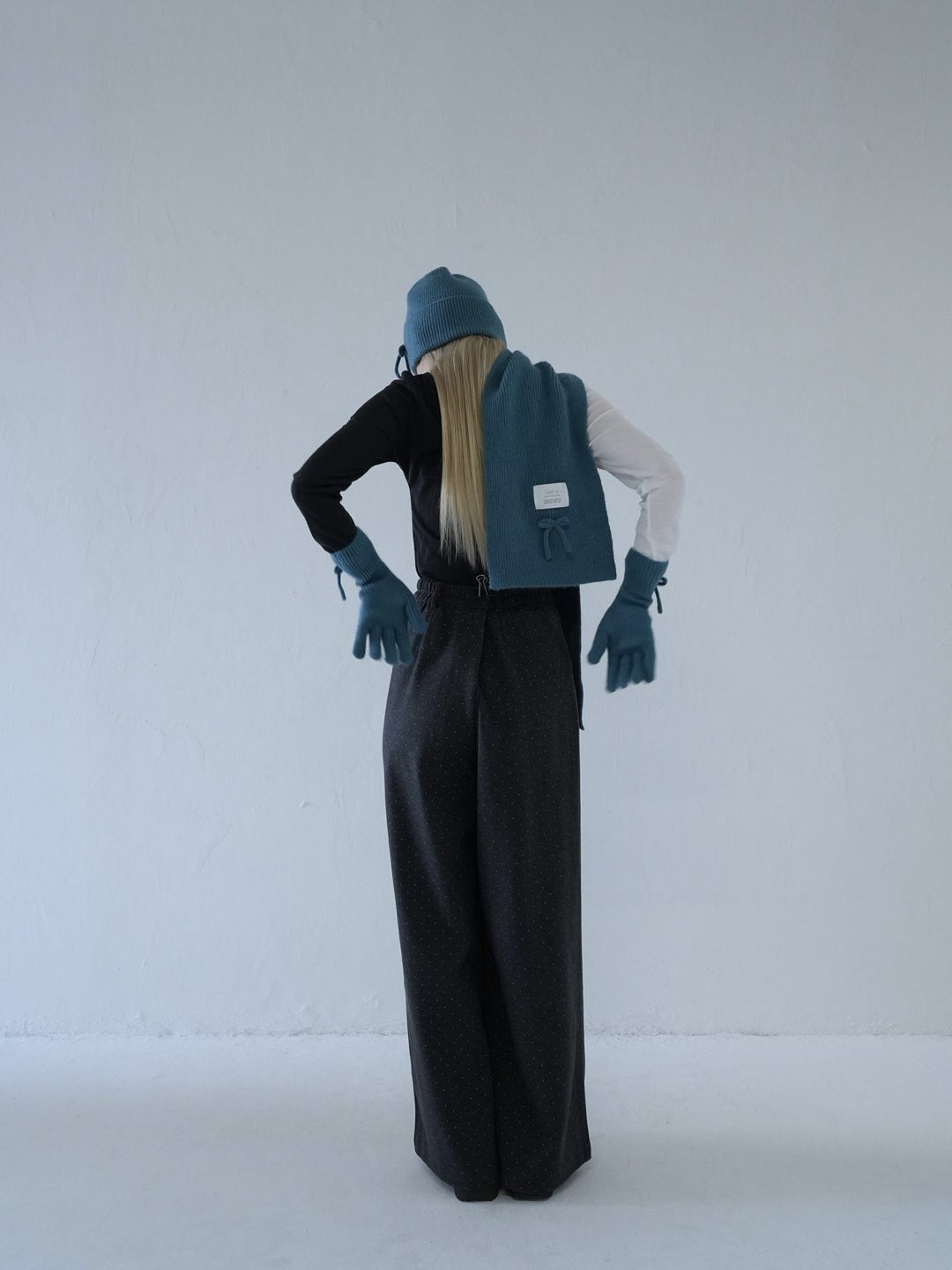 【10月中旬発送予定】ribbon knit 3piece set