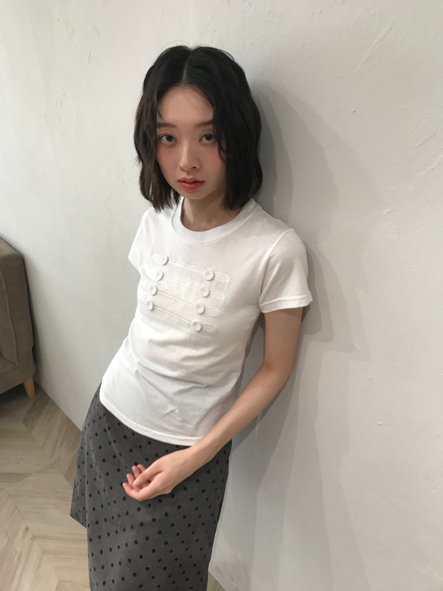 military button tee