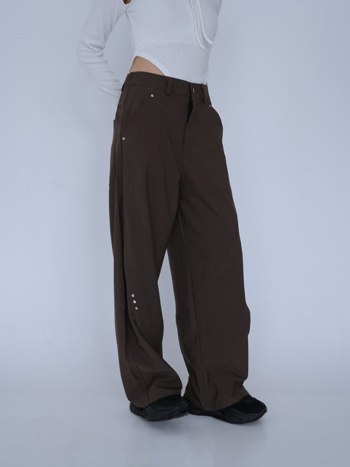 【8月29日発送予定】stitched wide pants