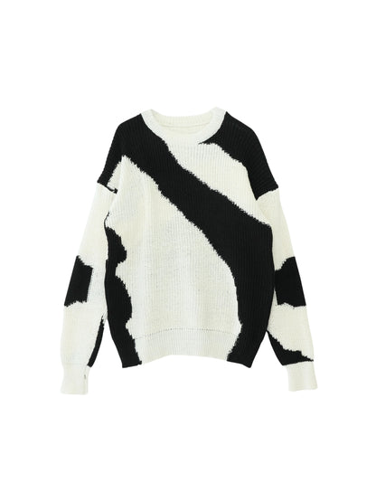 sparse pattern knit