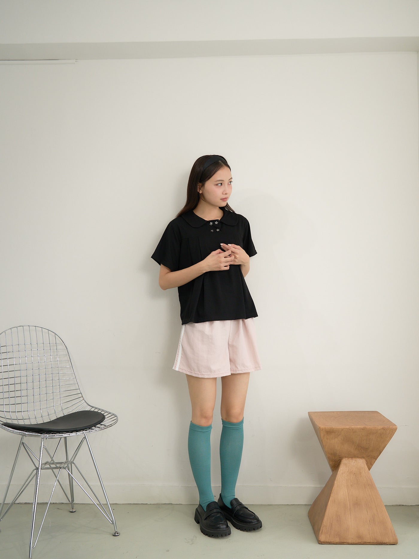 line short pants