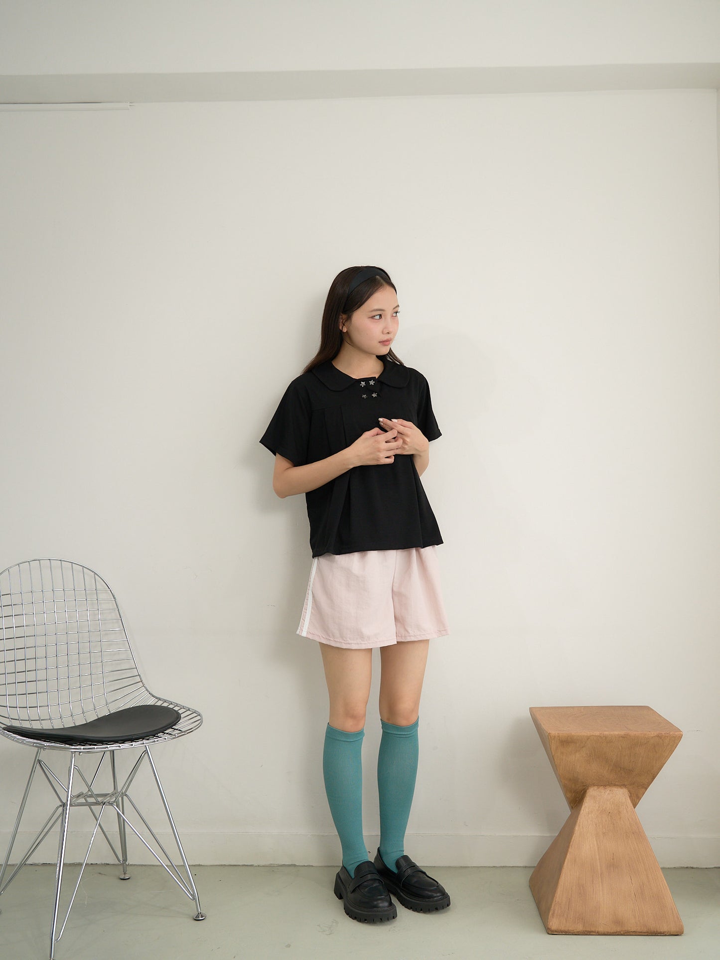 line short pants
