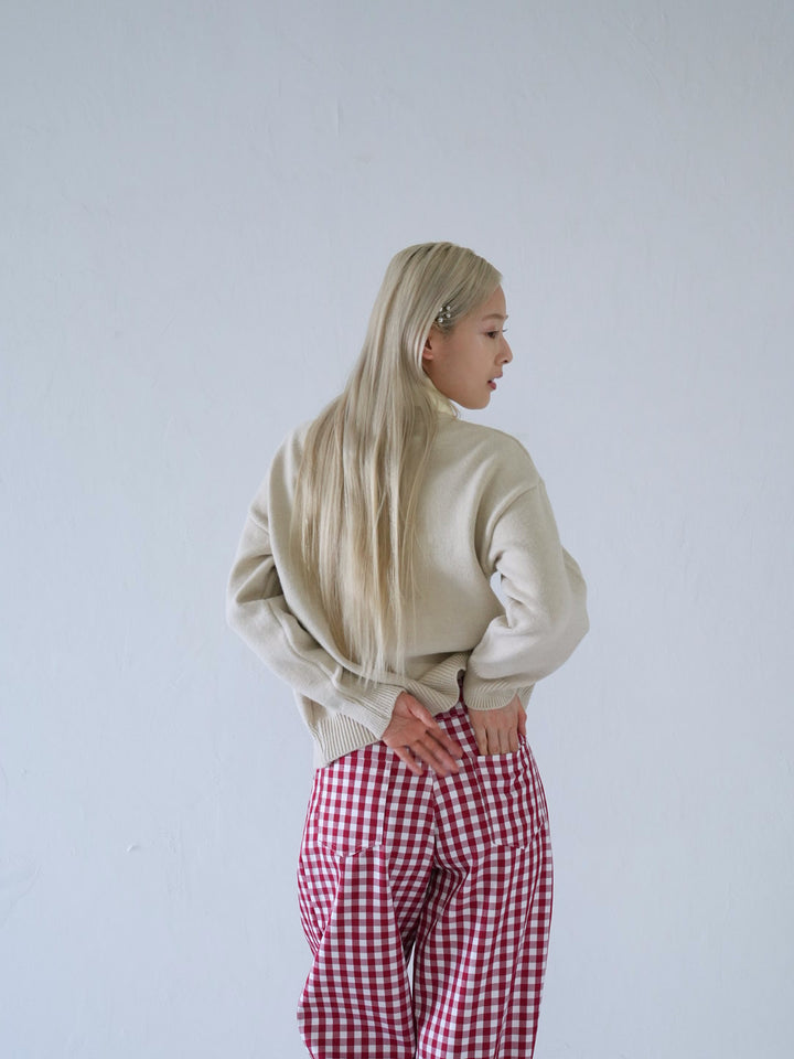 【 10月上旬発送予定 】duck knit sweater