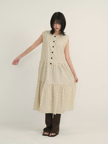 dot line long onepiece