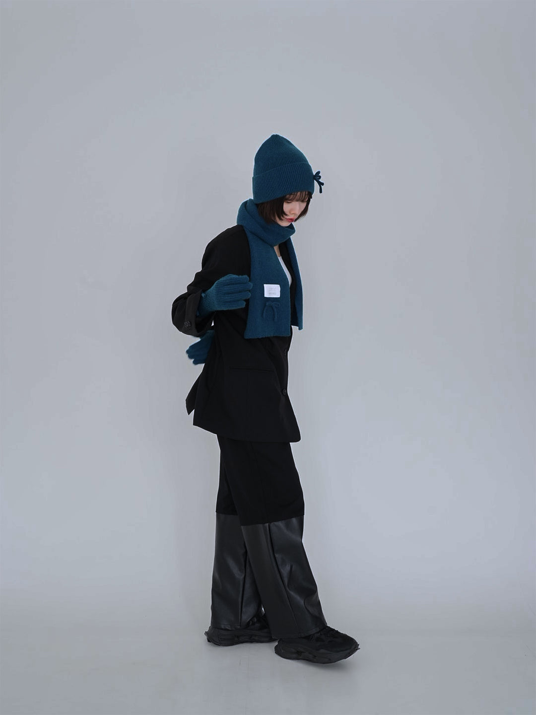 【8月26日発送予定】ribbon knit 3piece set