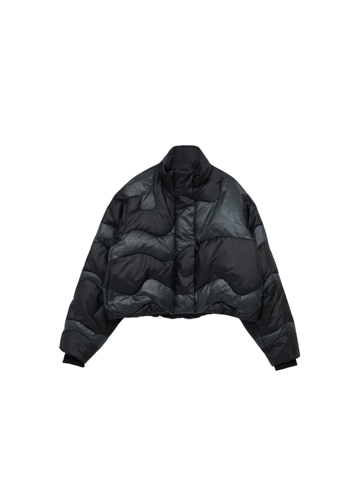 【9月19日発売予定】wave bicolor down jacket