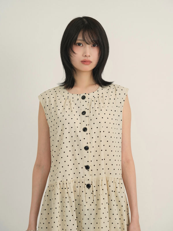 dot line long onepiece