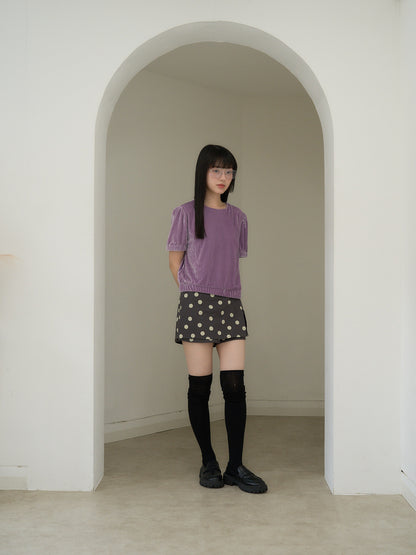 dot print culotte