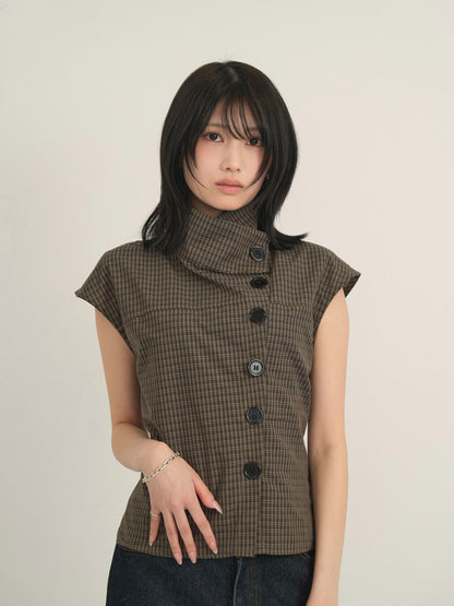 check button short sleeve