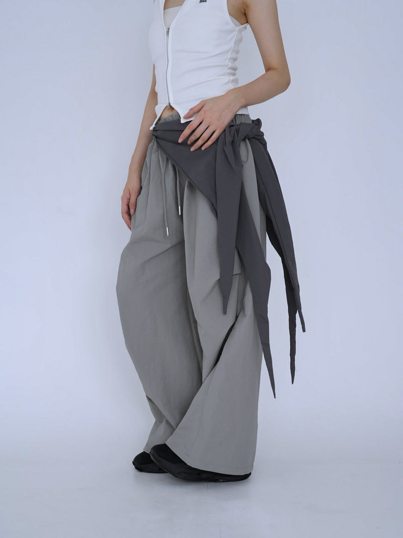 ultra wide drawstring pants